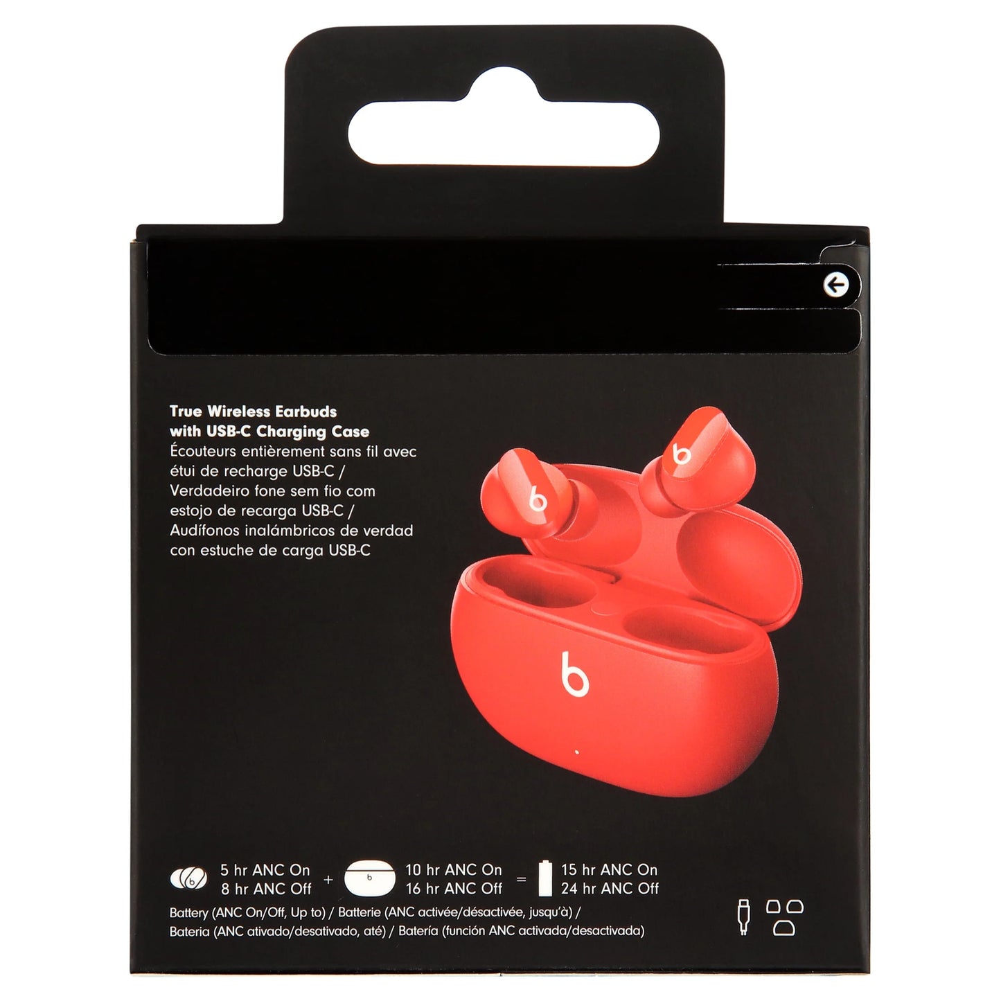 Studio Buds True Wireless Bluetooth Earbud Headphones Type, Red