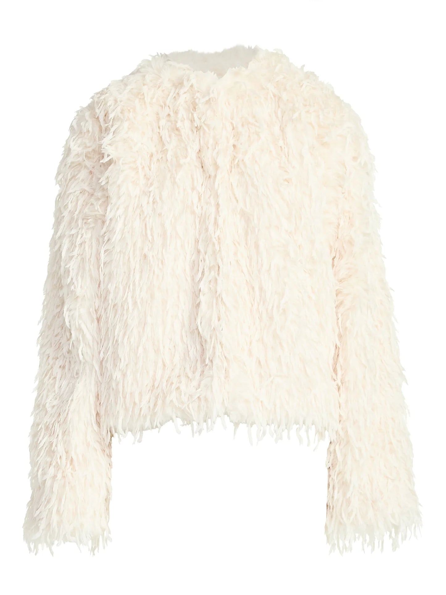 Women'S and Women'S plus Whispy Faux Fur Jacket, Sizes XS-4X