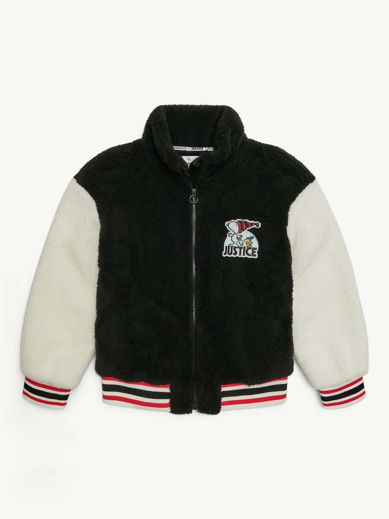 X Snoopy Girls Sherpa Jacket, Sizes XS - XLP