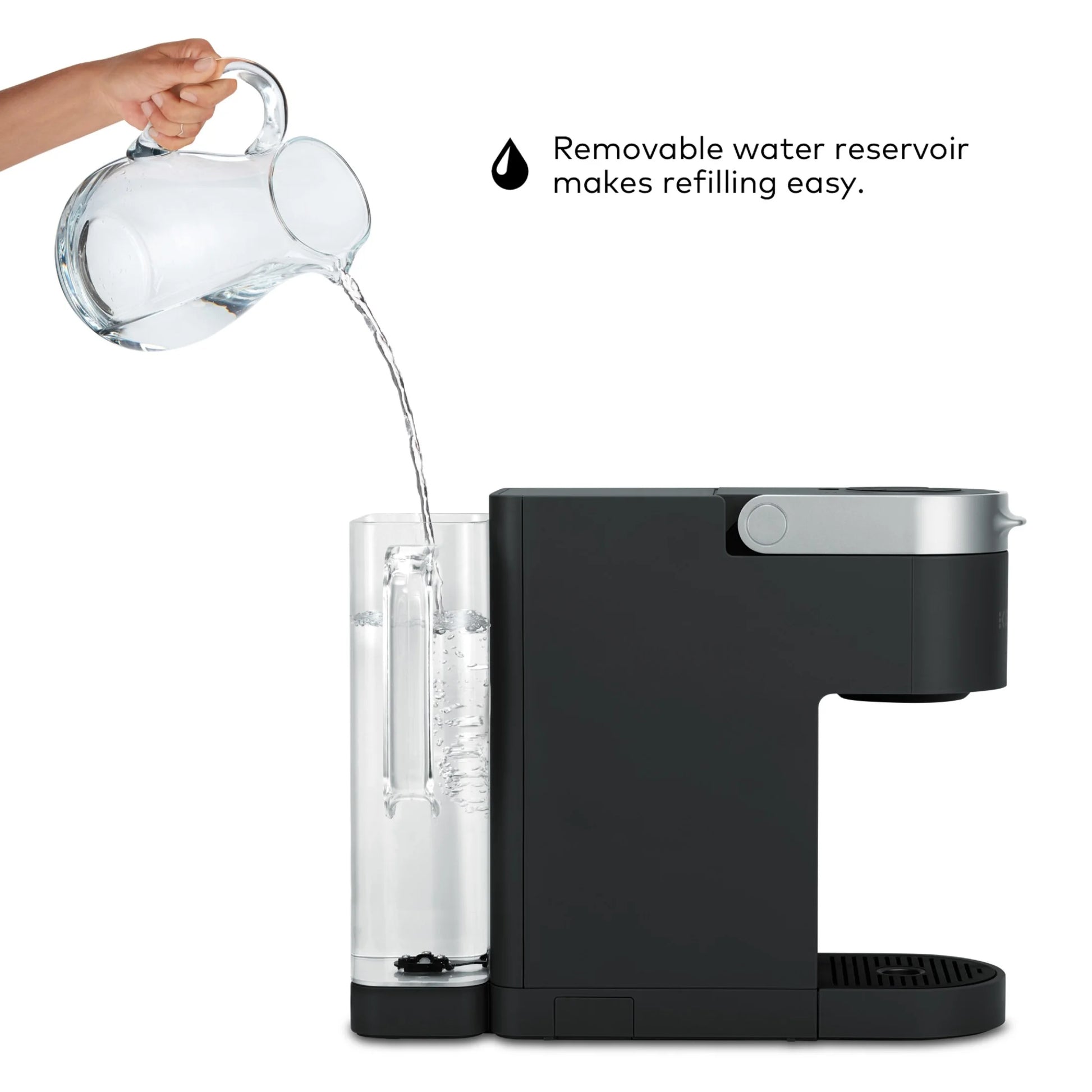 K-Supreme Black Single-Serve K-Cup Pod Coffee Maker