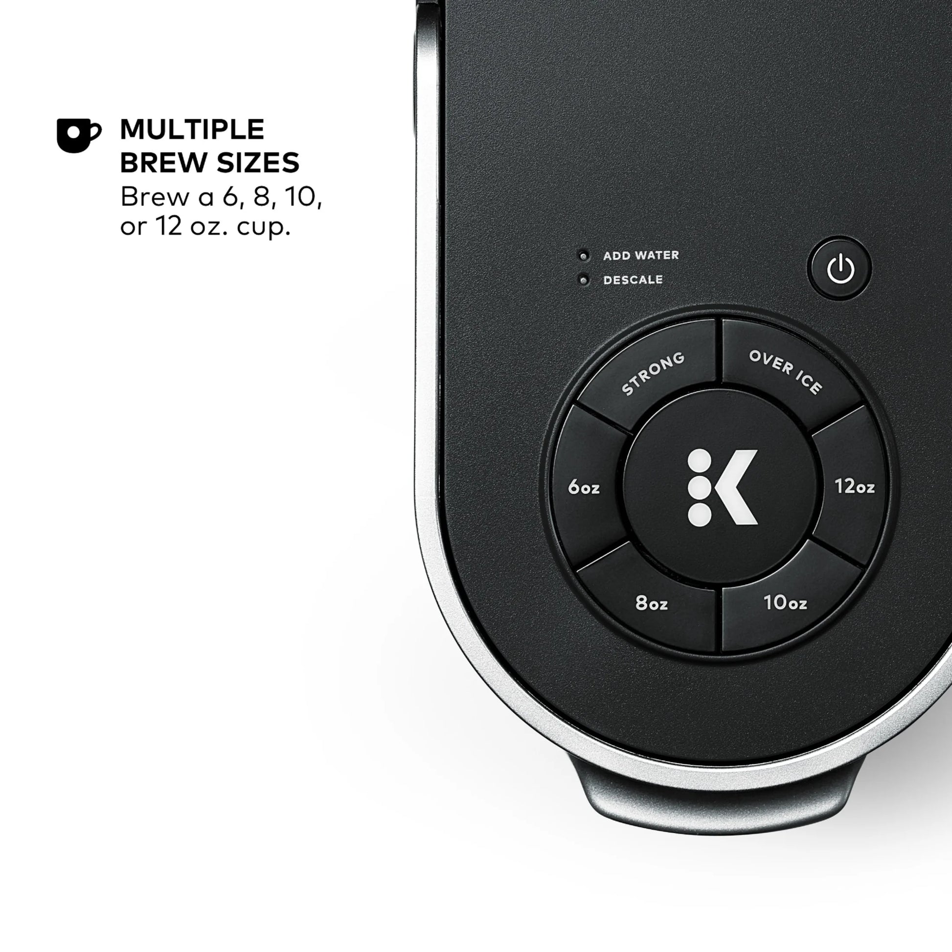 K-Supreme Black Single-Serve K-Cup Pod Coffee Maker