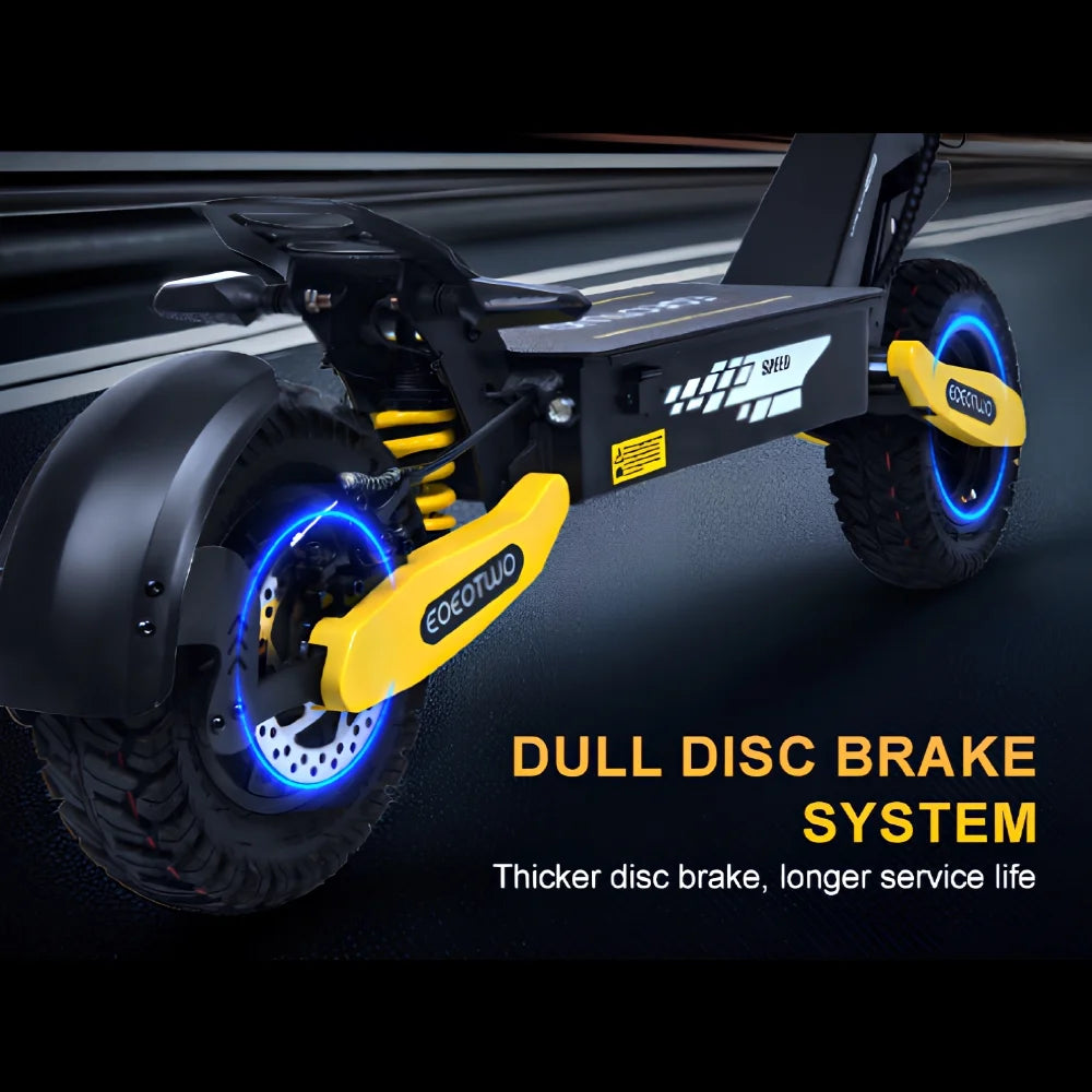 Folding Electric Scooter for Adults, 1200W Motor Fast E-Scooter, up to 30MPH Top Speed & 25Miles Long Range, 48V 13AH,11" Off-Road Tires Escooter, 330Lbs MAX Load