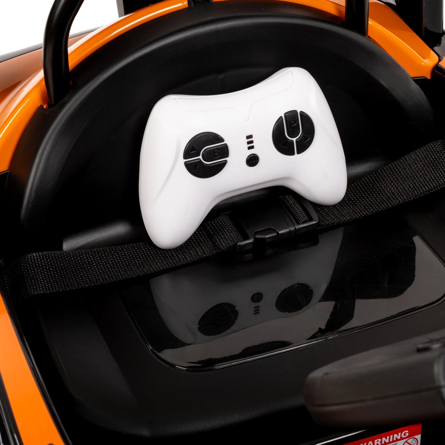 12V Mclaren Formula 1 Kids Ride-On Car with Remote Control, Ages 3–5, Black - One Unit