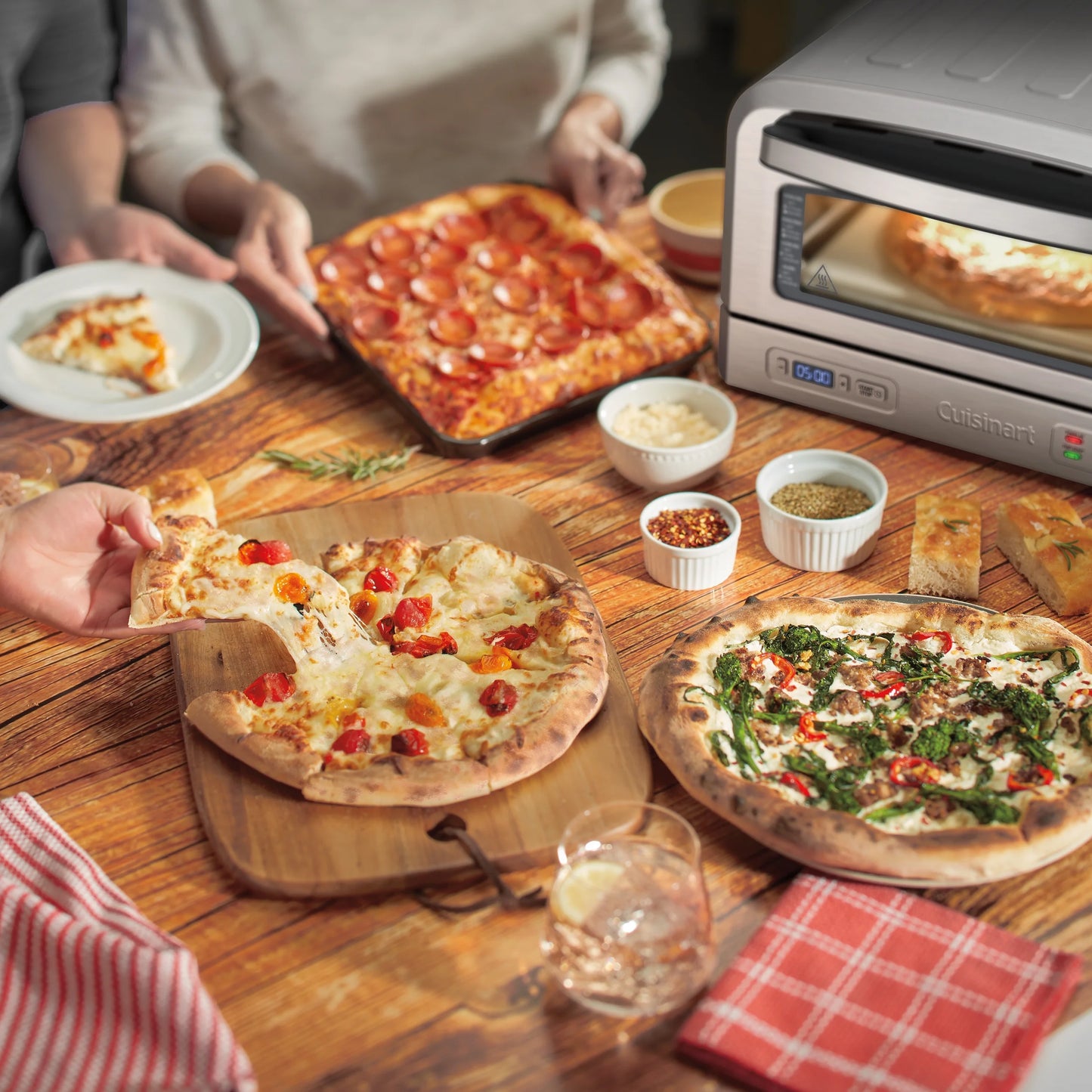 12” Electric Indoor Pizza Oven with Accessories