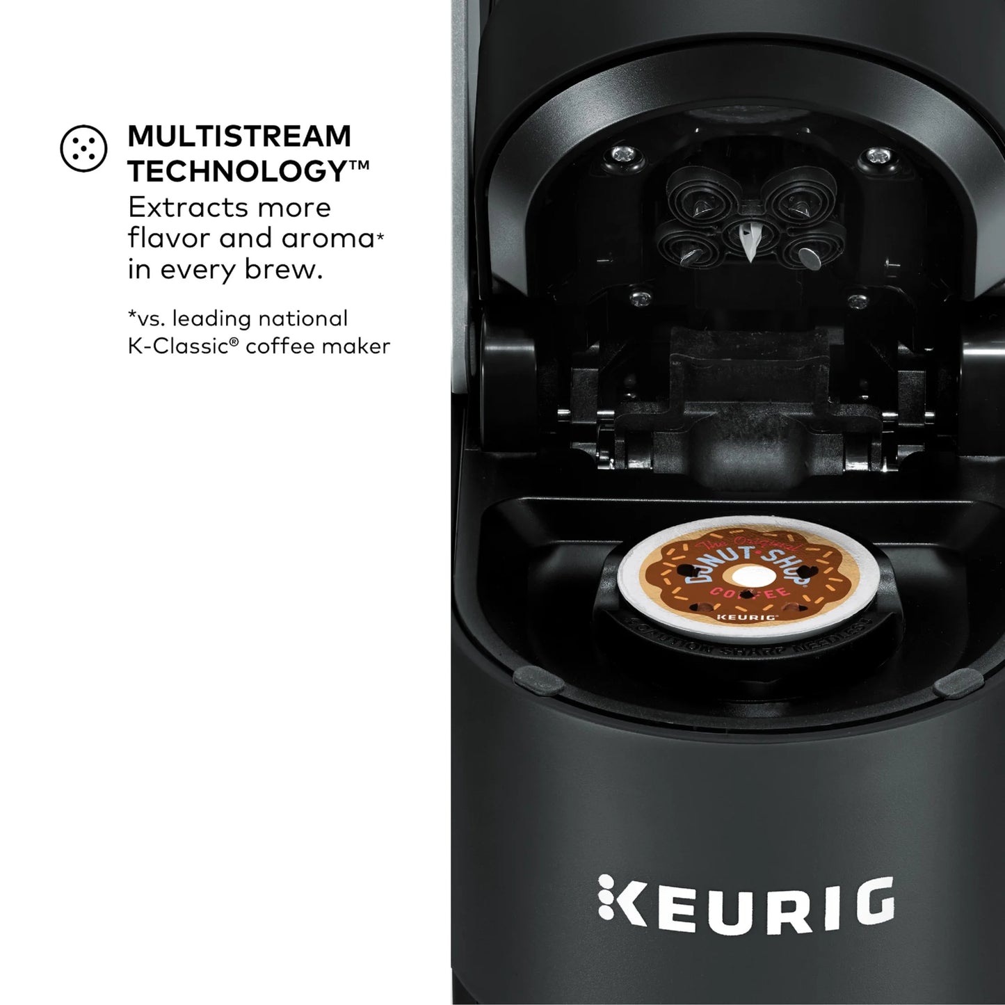 K-Supreme Black Single-Serve K-Cup Pod Coffee Maker