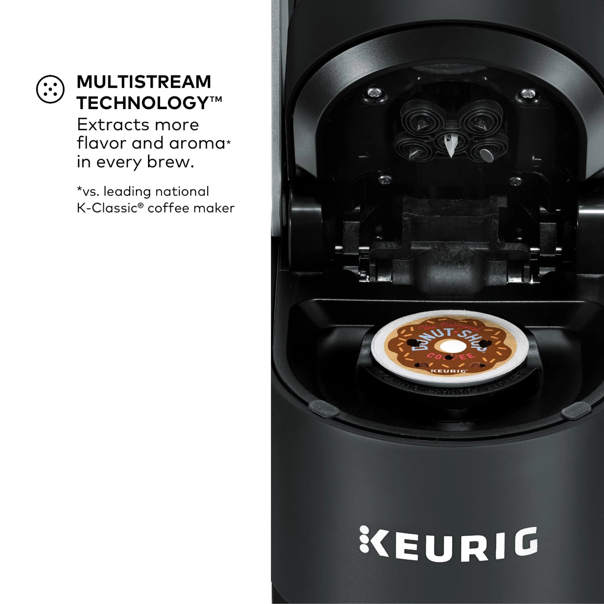 K-Supreme Black Single-Serve K-Cup Pod Coffee Maker