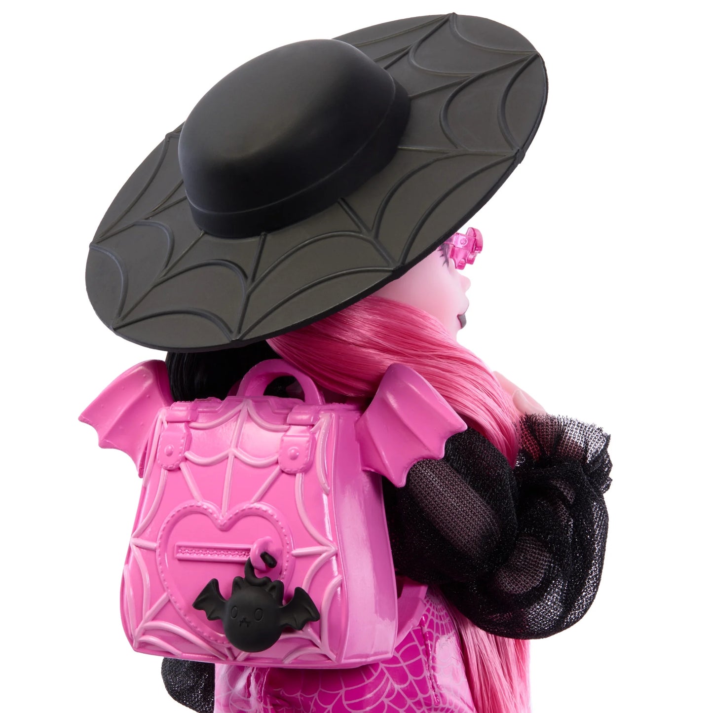 Draculaura Fashion Doll with Pet Bat-Cat Count Fabulous and Accessories