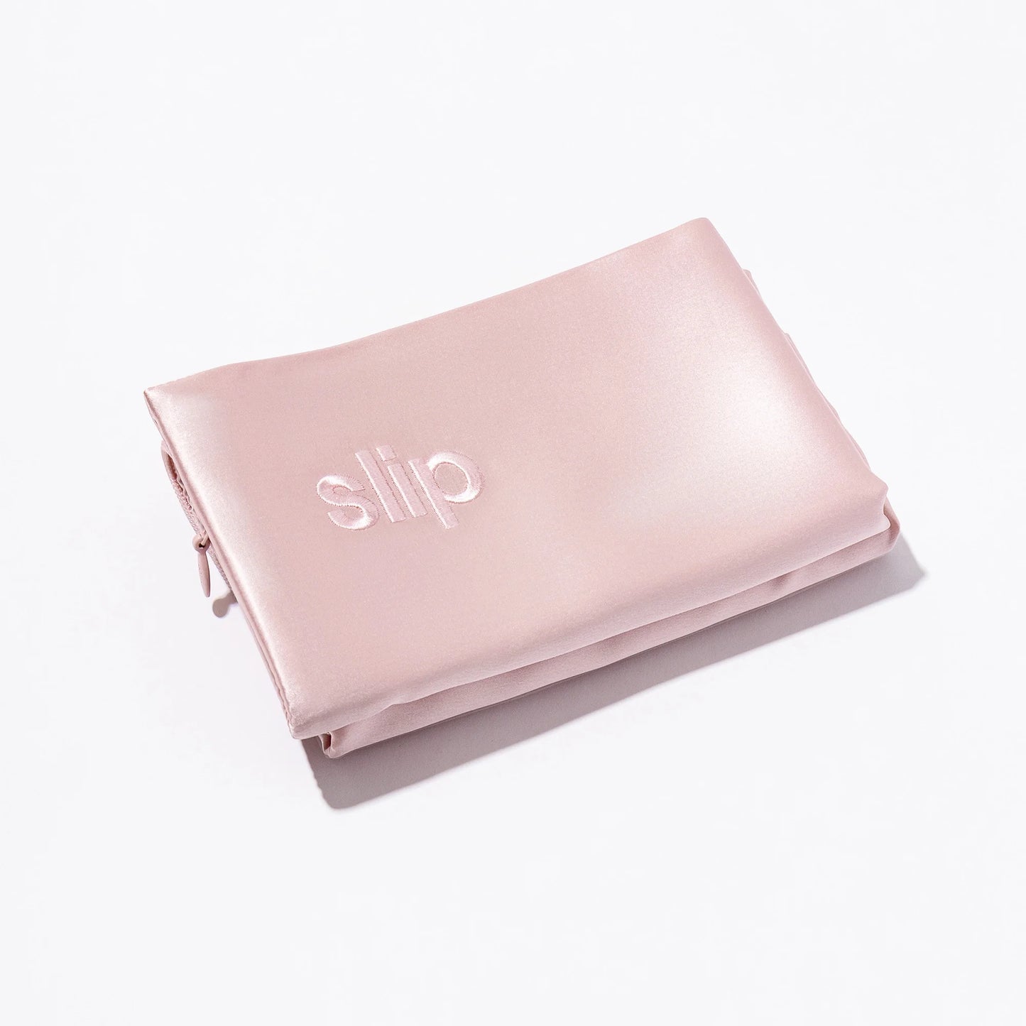 Pure Silk Pillowcase Bedding, Light Pink, Queen