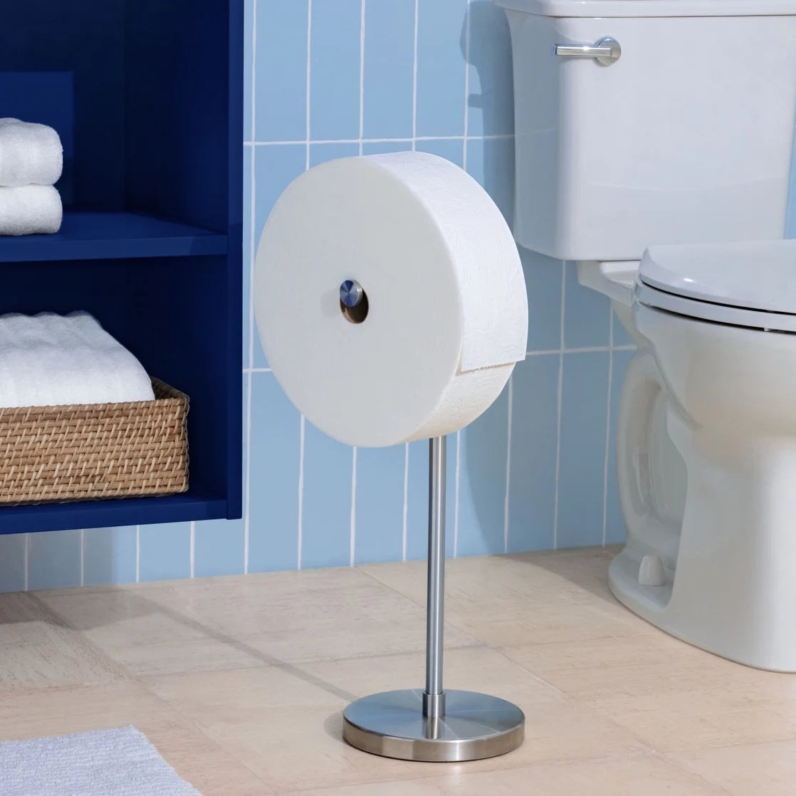 Toilet Paper Ultra Soft, Forever Roll Starter Kit, 1 Holder, 2 Rolls, 2-Ply Bath Tissue