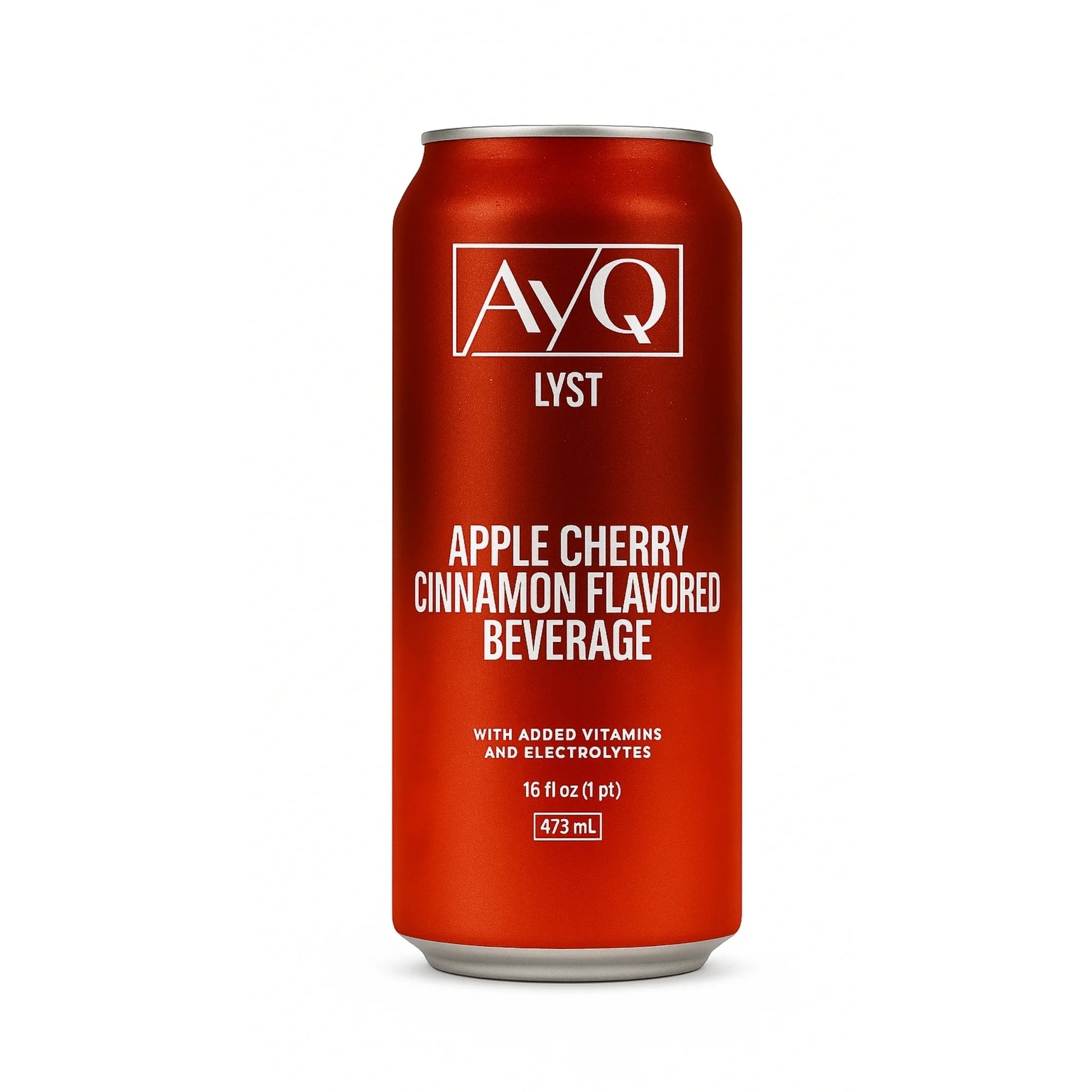 Apple Cherry Cinnamon Drink, Flavoured Fruit Beverage for Hydration, Added Vitamins with BCAA, Electrolytes, Vegetarian & Gluten Free, Ready to Drink, 473 Ml Cans, 12-Pack