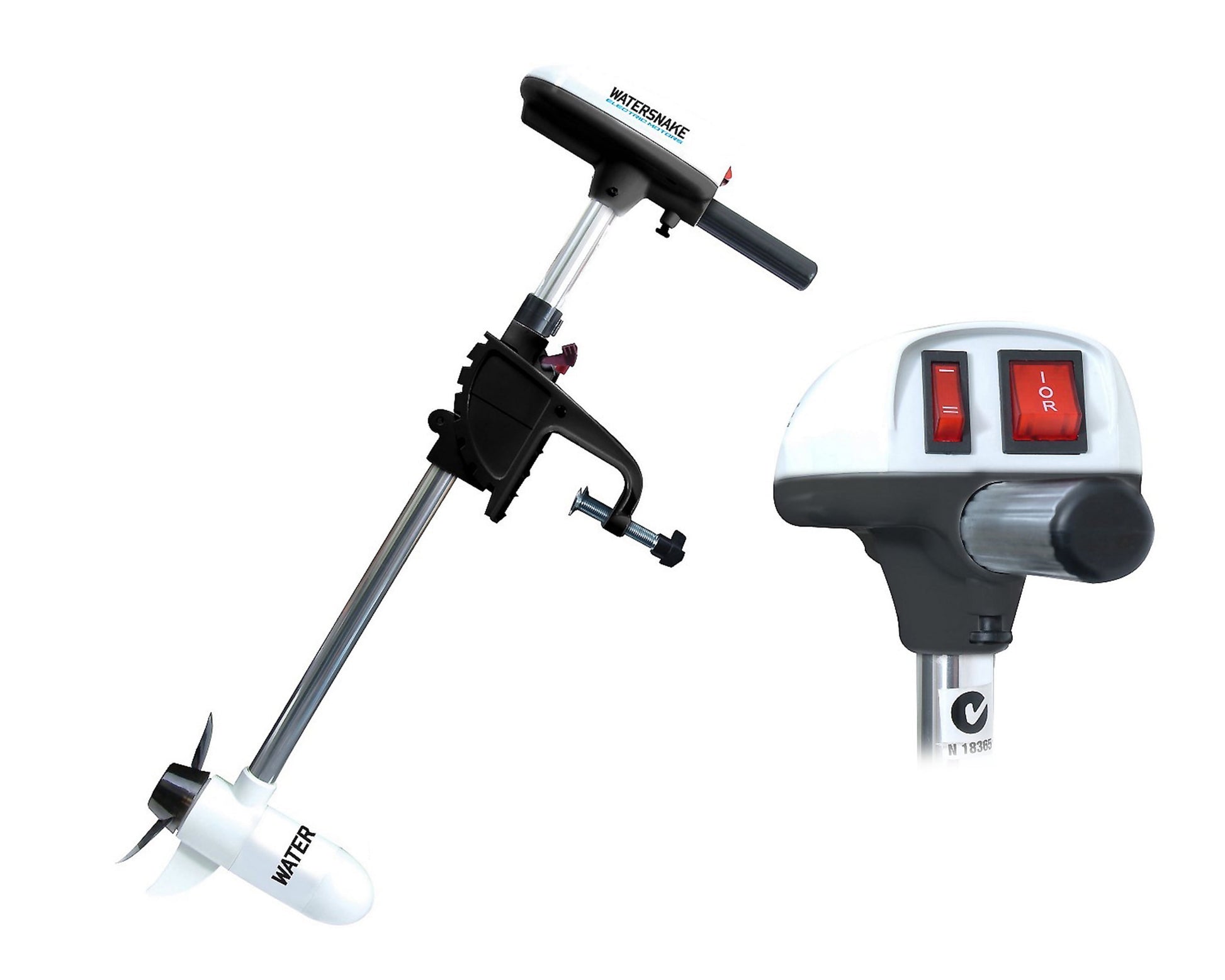 ASP T18 Trolling Motor, 18 Lb Fresh or Saltwater.
