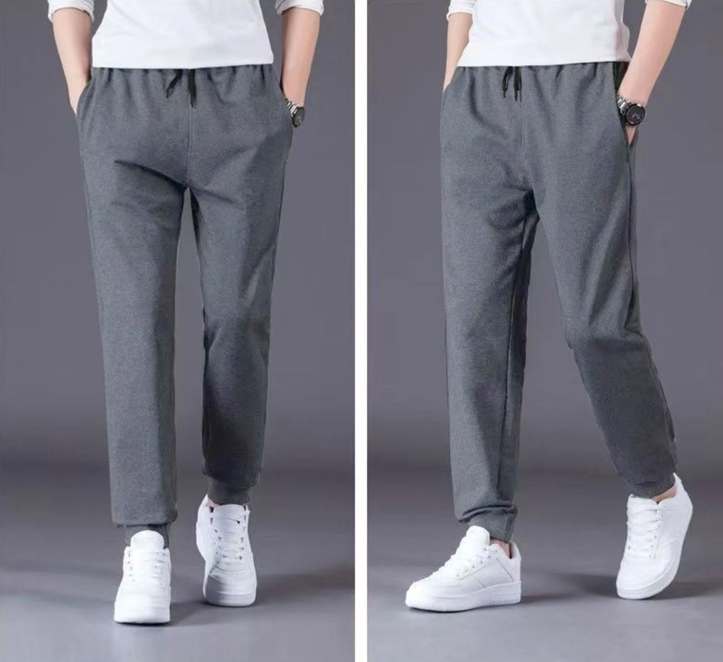3 Pack Men'S Active Athletic Casual Jogger Running Sweatpants Workout Gym Pants with Pockets