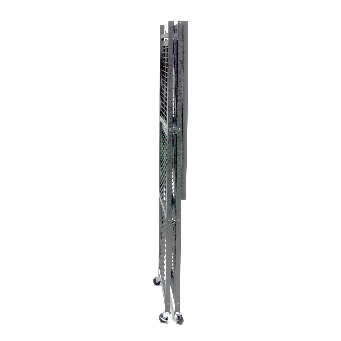 4-Shelf R5 Series Storage Rack with Wheels, Gray