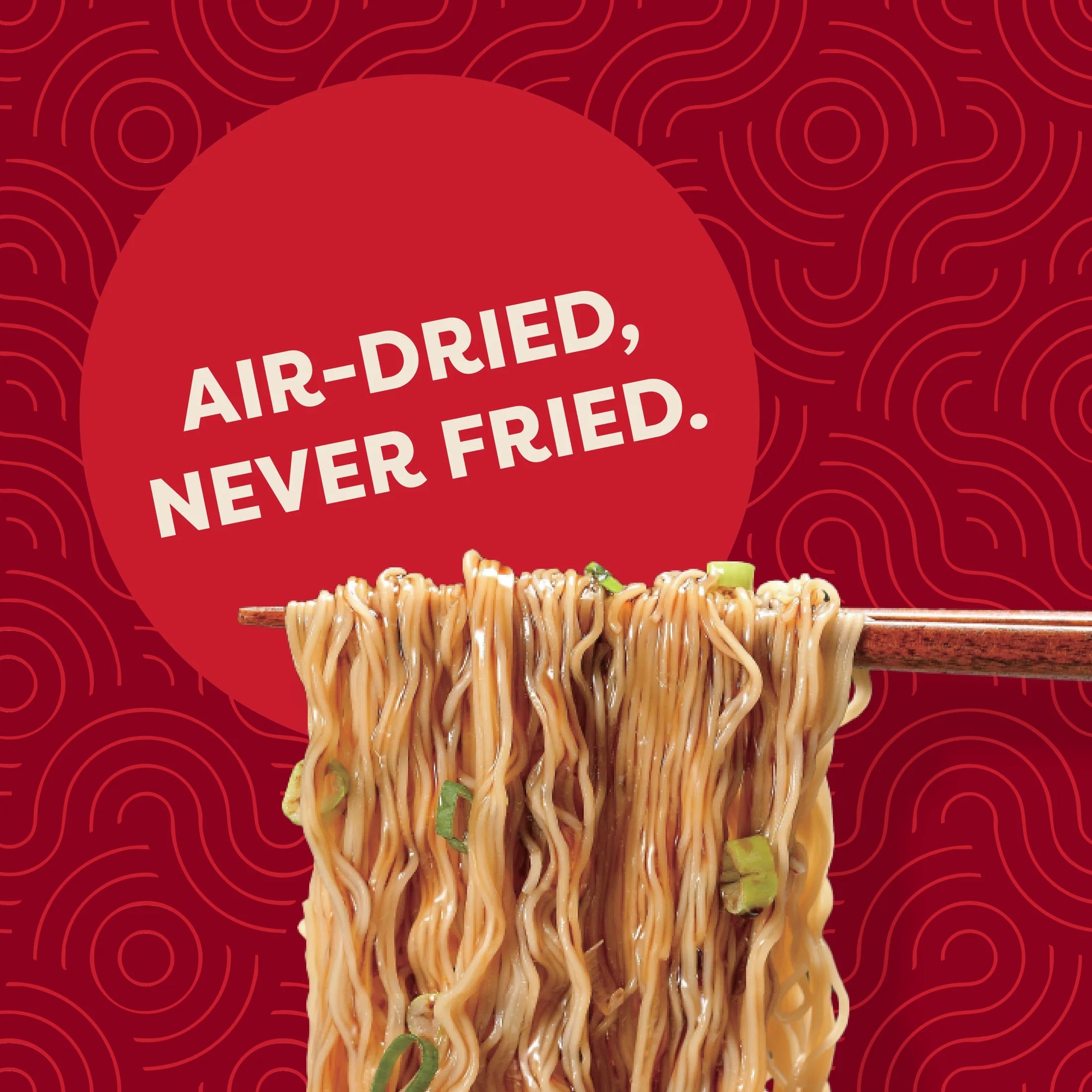 Tainan Thin Noodle with Original Sauce (12 Packs), Premium Air Dried Noodles