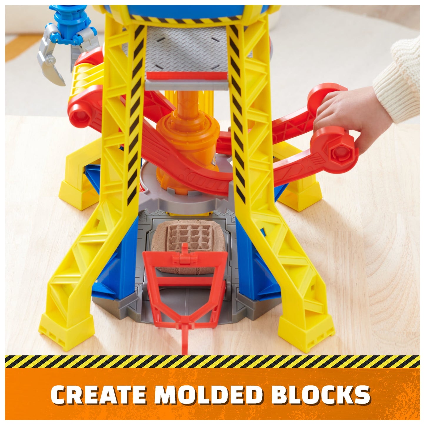 PAW Patrol,  Bark Yard Crane Tower Playset with Action Figure and Vehicle, for Kids Age 3 and Up