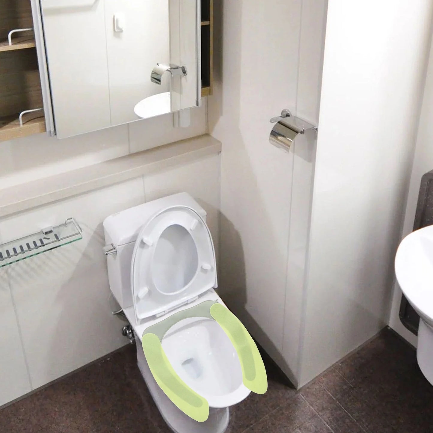 Heated Toilet Seat 10W Power 1Set 13.4X12.6In