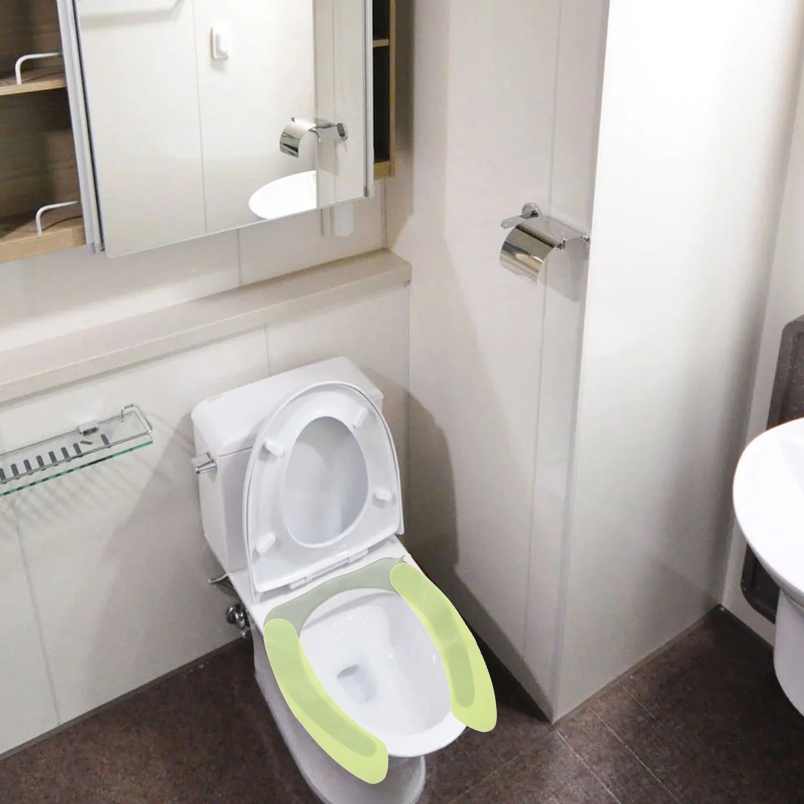 Heated Toilet Seat 10W Power 1Set 13.4X12.6In