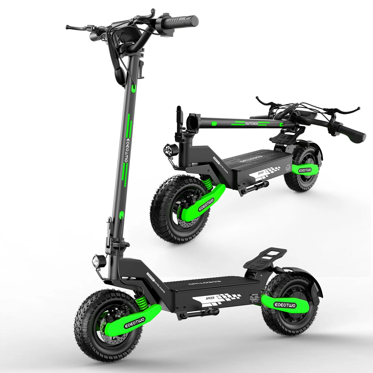 Folding Electric Scooter for Adults, 1200W Motor Fast E-Scooter, up to 30MPH Top Speed & 25Miles Long Range, 48V 13AH,11" Off-Road Tires Escooter, 330Lbs MAX Load
