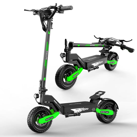 Folding Electric Scooter for Adults, 1200W Motor Fast E-Scooter, up to 30MPH Top Speed & 25Miles Long Range, 48V 13AH,11" Off-Road Tires Escooter, 330Lbs MAX Load