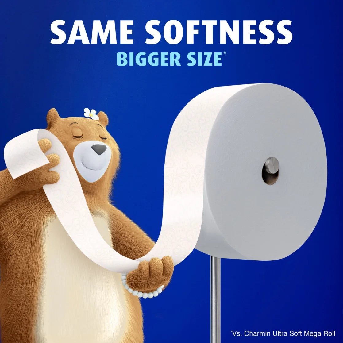 Toilet Paper Ultra Soft, Forever Roll Starter Kit, 1 Holder, 2 Rolls, 2-Ply Bath Tissue