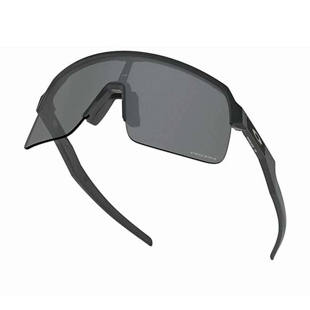 UV Protection Unisex Shield Sutro Lite Prizm Sunglasses, Matte Black