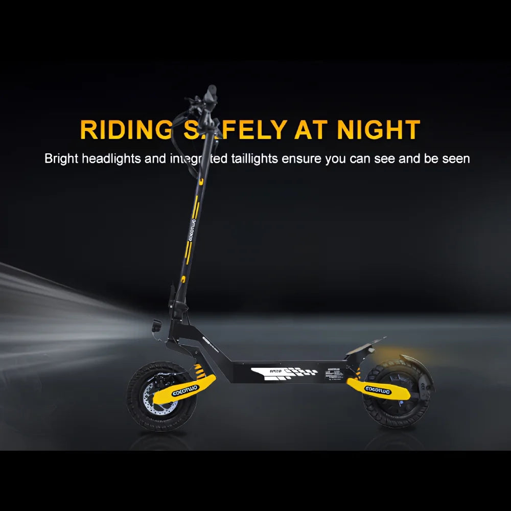 Folding Electric Scooter for Adults, 1200W Motor Fast E-Scooter, up to 30MPH Top Speed & 25Miles Long Range, 48V 13AH,11" Off-Road Tires Escooter, 330Lbs MAX Load
