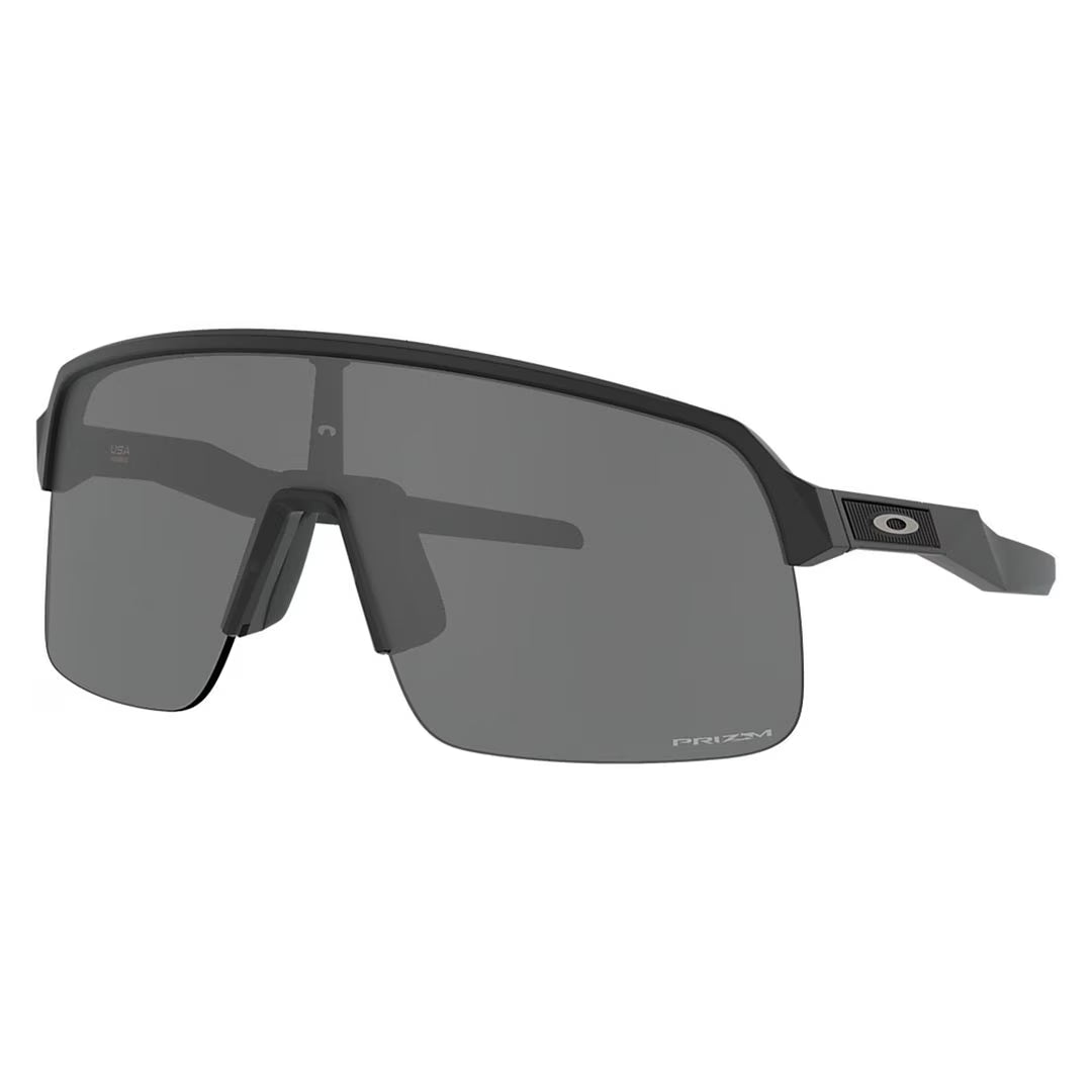 UV Protection Unisex Shield Sutro Lite Prizm Sunglasses, Matte Black